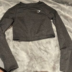 GYMSHARK long sleeve crop top